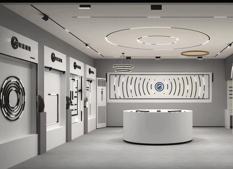 Magnetic suction lighting system series